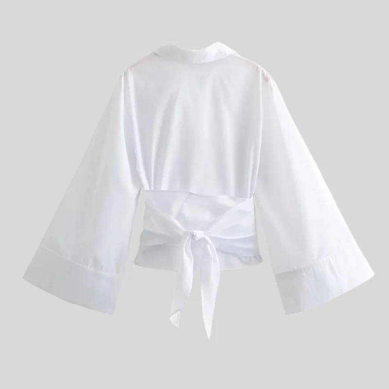 Damen Top | Locker geschnitten mit Taillenband