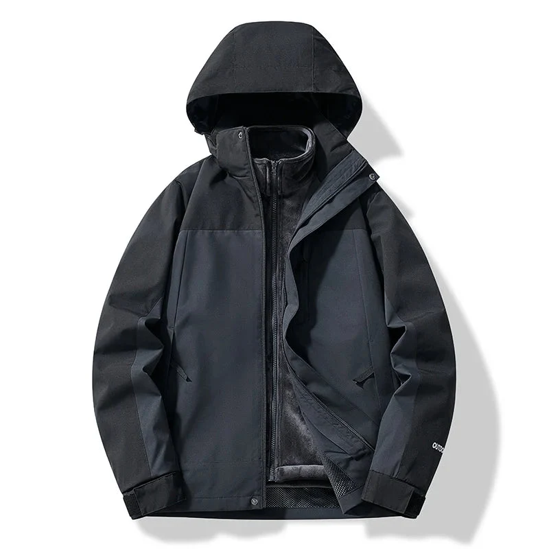 Damen Wintersport-Jacke | Winddichte Ausführung mit Kapuze