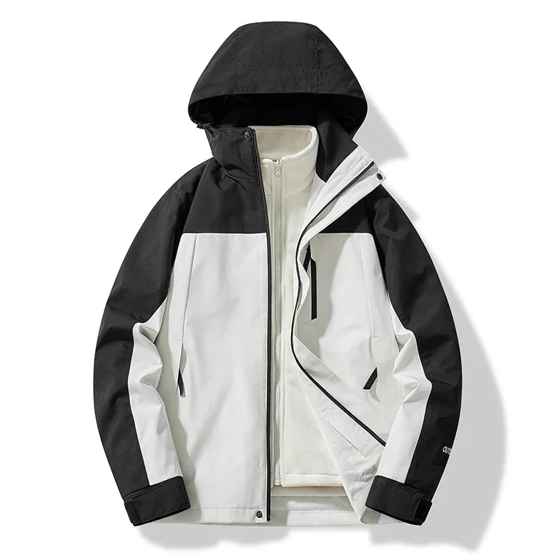 Damen Wintersport-Jacke | Winddichte Ausführung mit Kapuze
