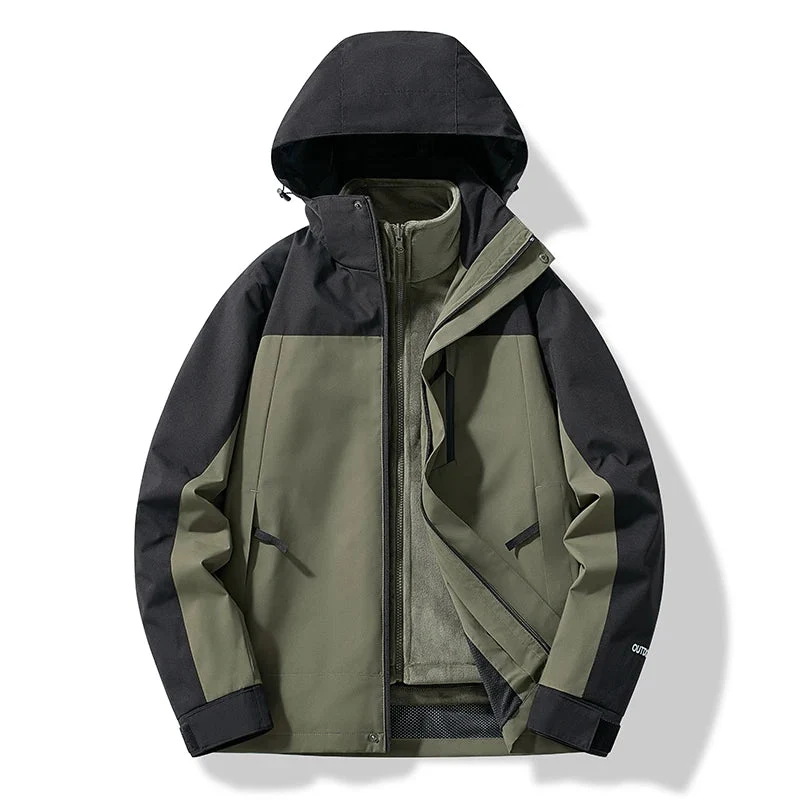 Damen Wintersport-Jacke | Winddichte Ausführung mit Kapuze