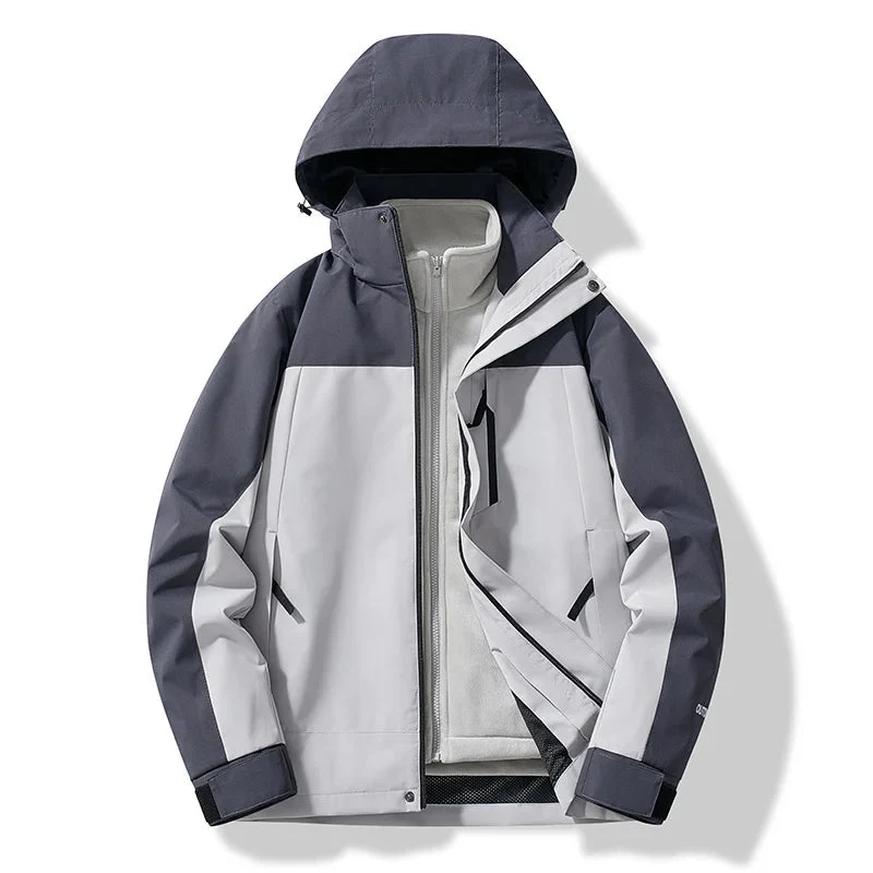 Damen Wintersport-Jacke | Winddichte Ausführung mit Kapuze