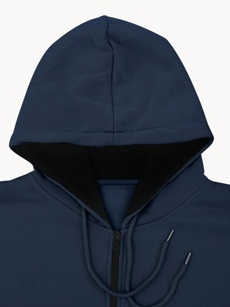 Herren Sport- und Freizeitset | Hoodie und Jogginghose Marineblau