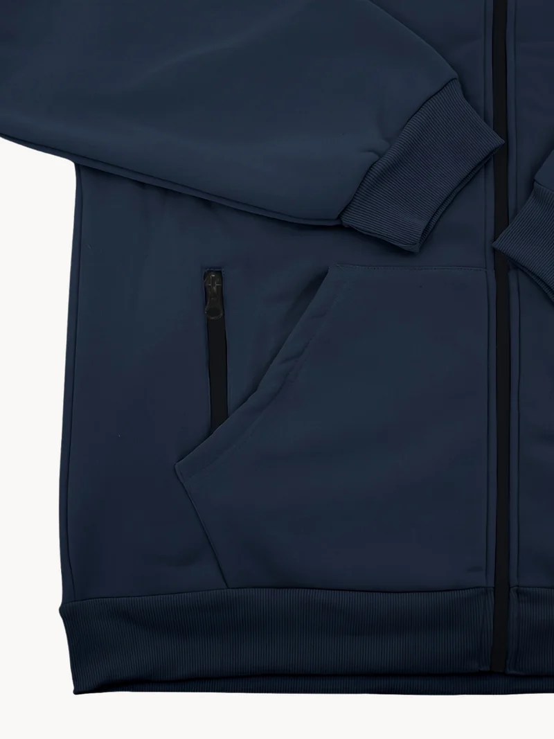 Herren Sport- und Freizeitset | Hoodie und Jogginghose Marineblau