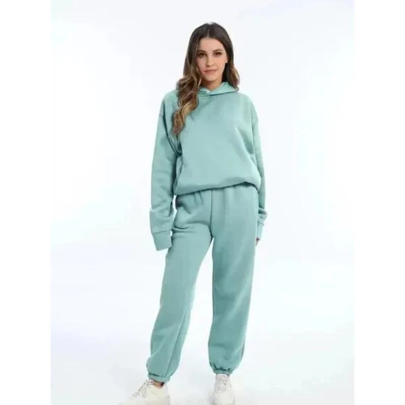 Damen Trainingsset | Zweiteiliges Oversize-Set Lässig
