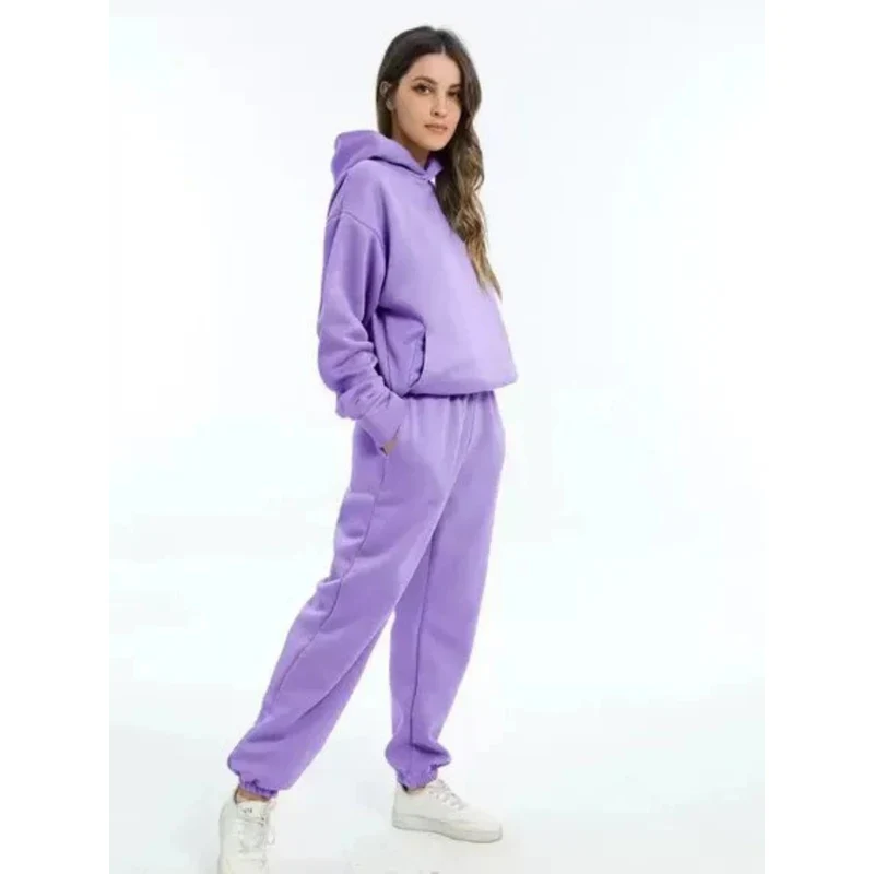 Damen Trainingsset | Zweiteiliges Oversize-Set Lässig