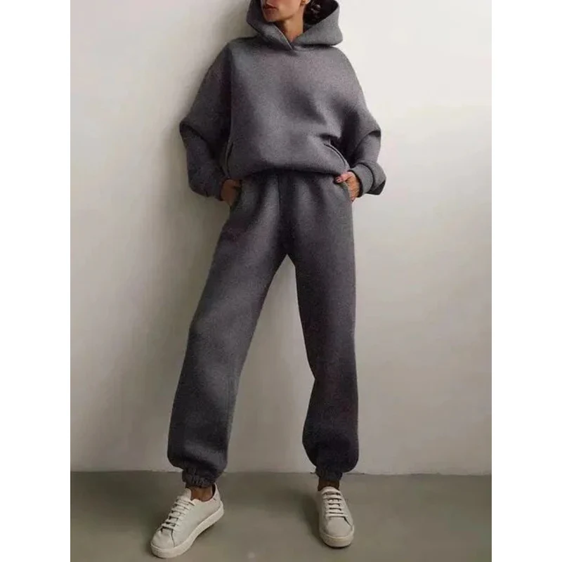 Damen Trainingsset | Zweiteiliges Oversize-Set Lässig