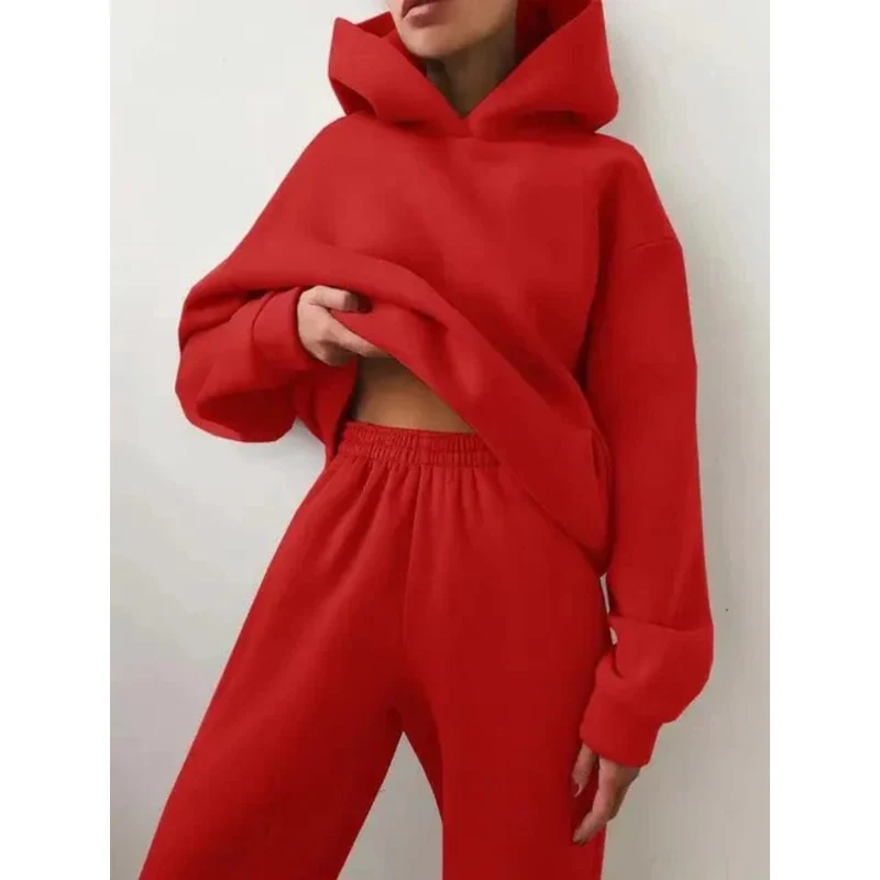 Damen Trainingsset | Zweiteiliges Oversize-Set Lässig