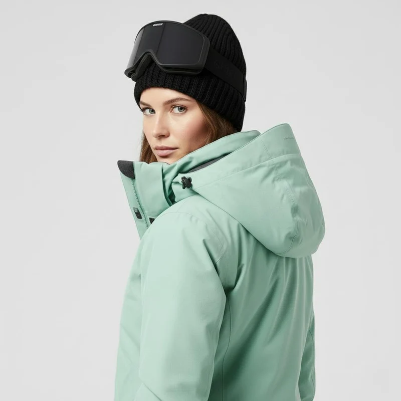 Damen Skiset | Jacke mit Kapuze Hose abgestimmte Ausführung
