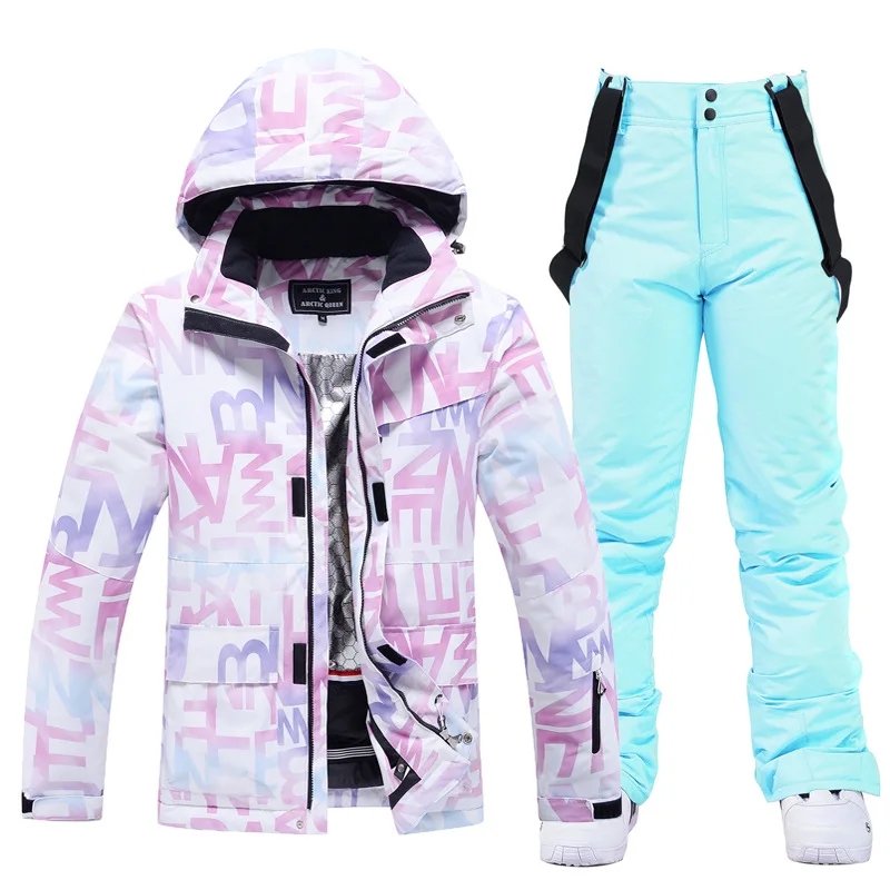Damen Skianzug | Zweiteiliges Winterset für Outdoor-Einsatz