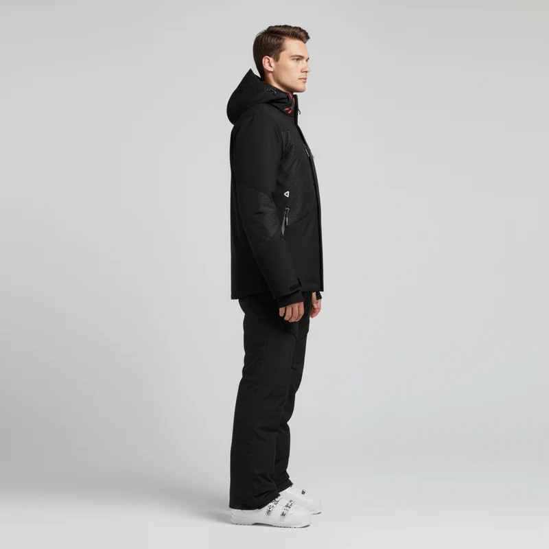 Herren Skiset | Funktionale Jacke und Hose mit geschlossene Winterform