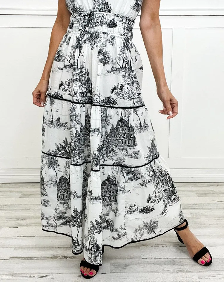 Eliza™ - Klassisches Toile Maxi