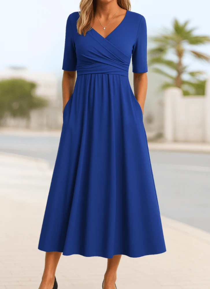 Monic™ - Stylisches Crossover-Kleid