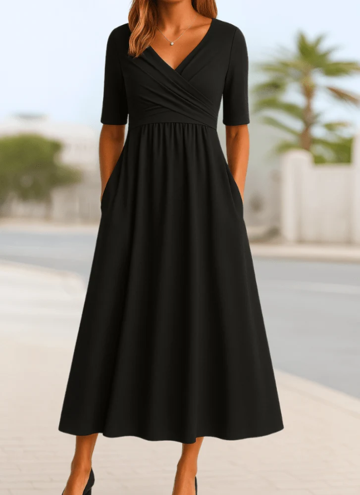 Monic™ - Stylisches Crossover-Kleid