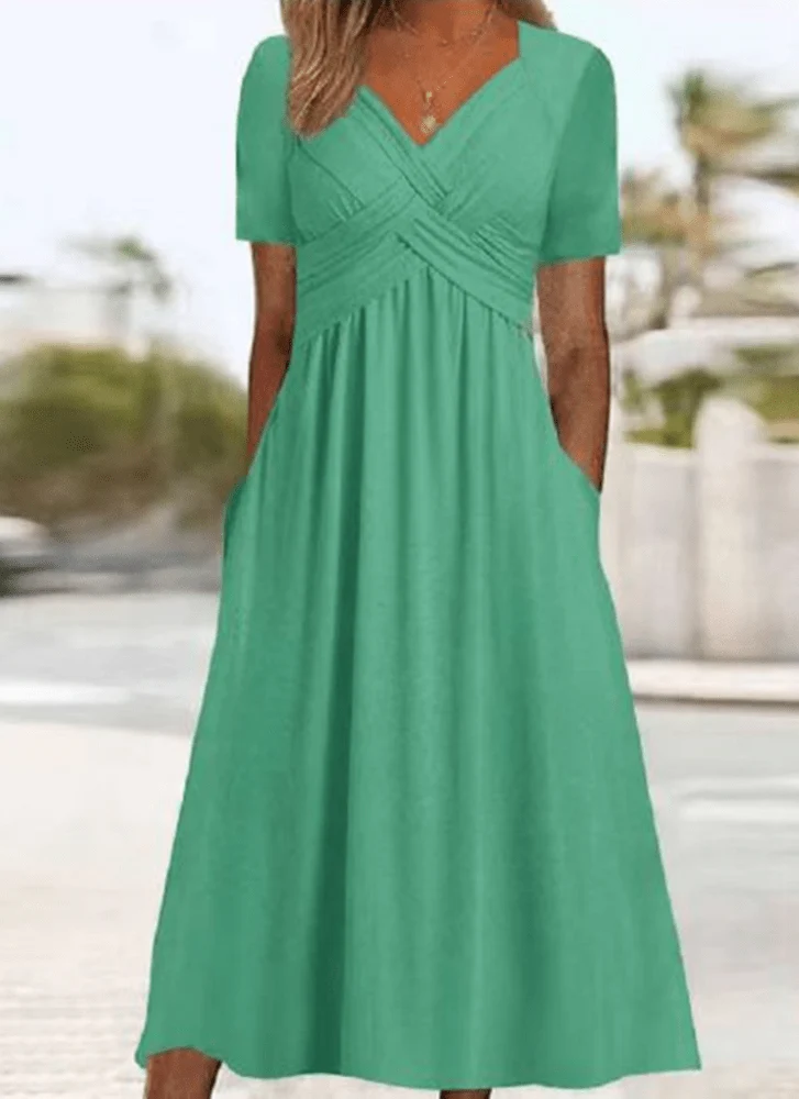Monic™ - Stylisches Crossover-Kleid