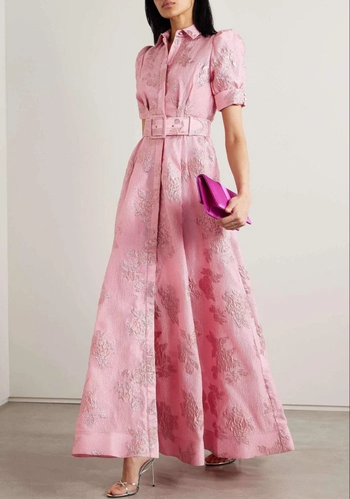 Anabella™ - Floral Puff Sleeve Dress