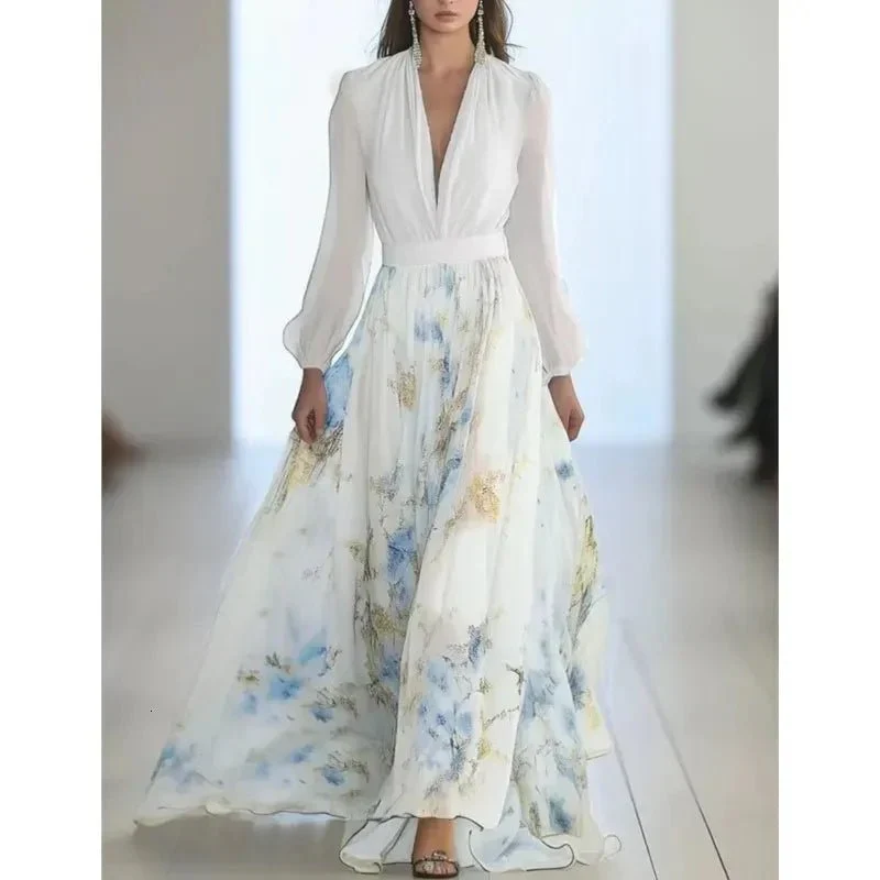Ryza™ - Atemhaftes Floral-Maxi-Kleid