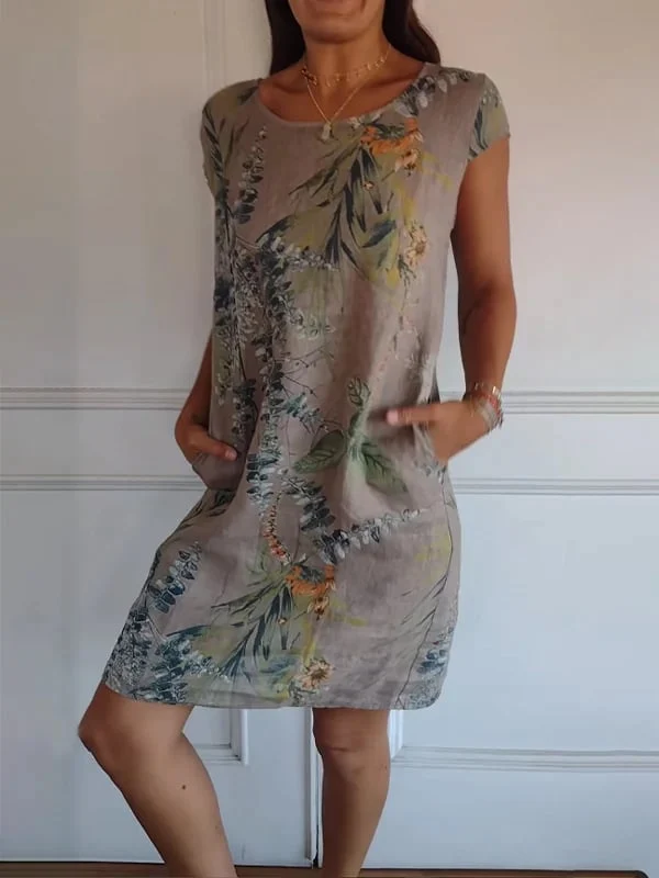 Sunniva™ - Canvas Charm Kleid