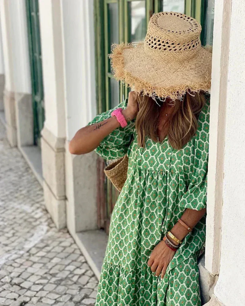Cora™ - Boho Maxi Kleid