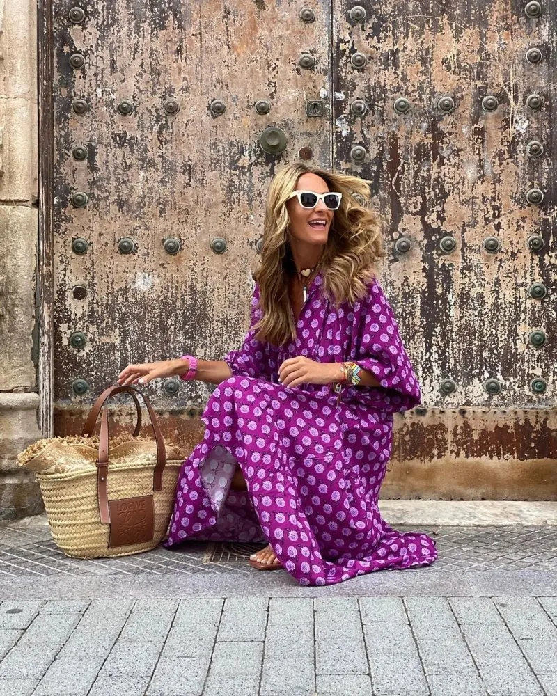 Cora™ - Boho Maxi Kleid
