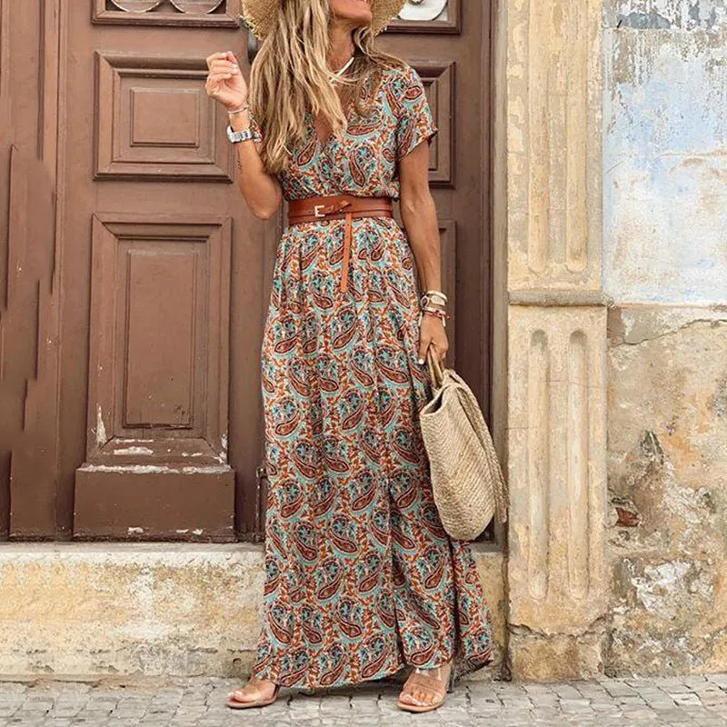 Ophelia™ - Boho Maxikleid