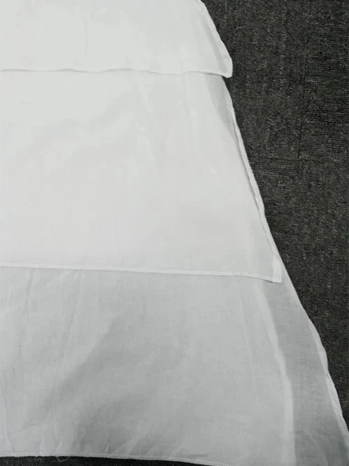 Senna™ - Kurzärmliges Kleid mit Doppel-Layer