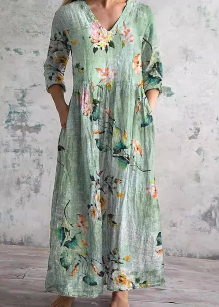 Elara™ - Leichtes & Müheloses Blumenkleid