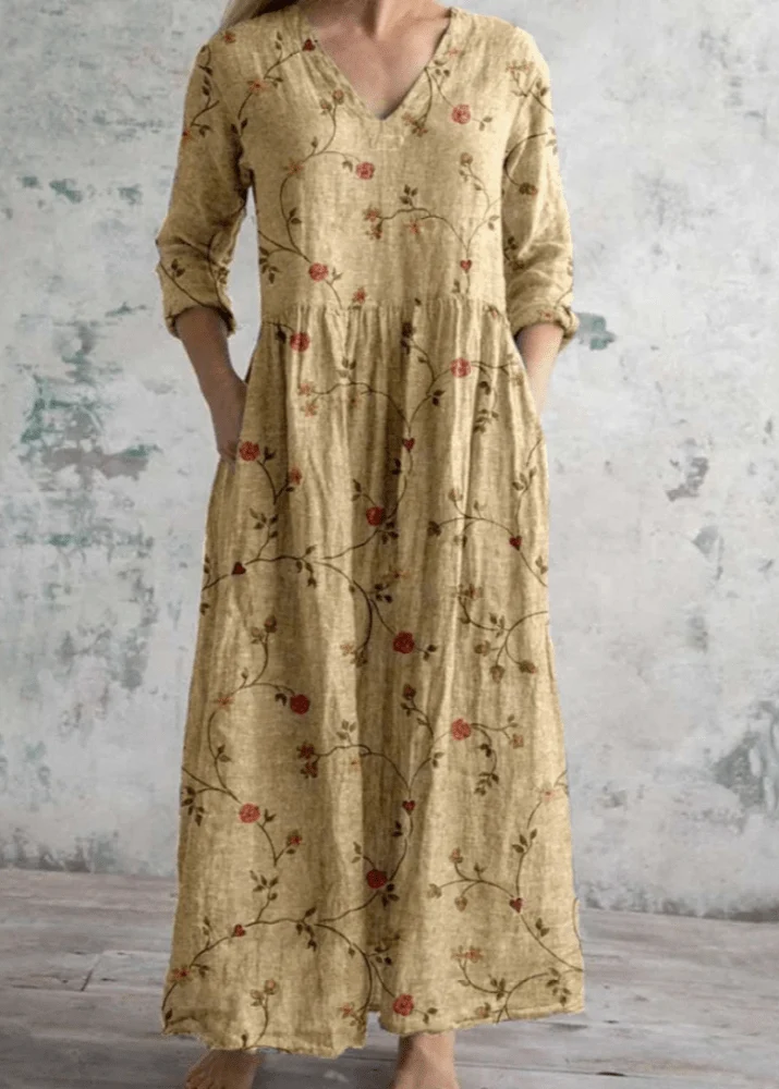 Elara™ - Leichtes & Müheloses Blumenkleid