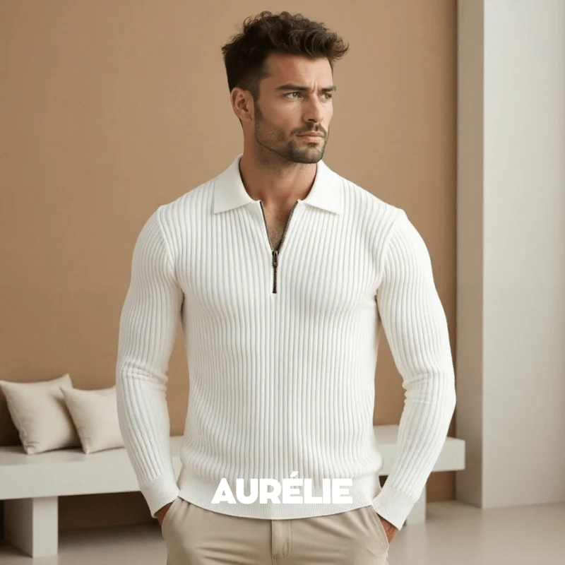 Eamon™ – Zip-Neck Pullover
