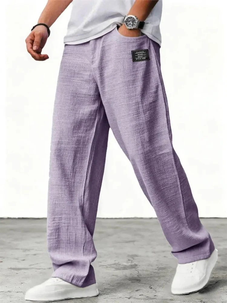 Lushan™ - Weite Leinen Hose
