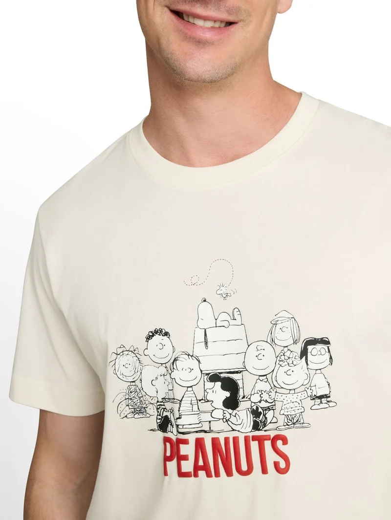 T-Shirt mit Snoopy-Print