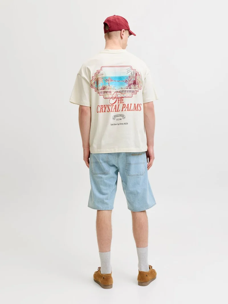 JORSANREMO BACK TEE SS CREW NECK SN