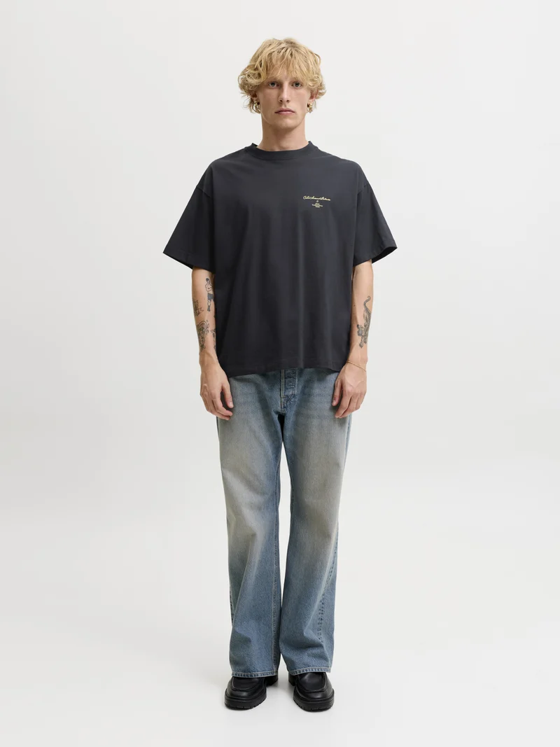 JORATOCHA T-Shirt mit Sketch-Print