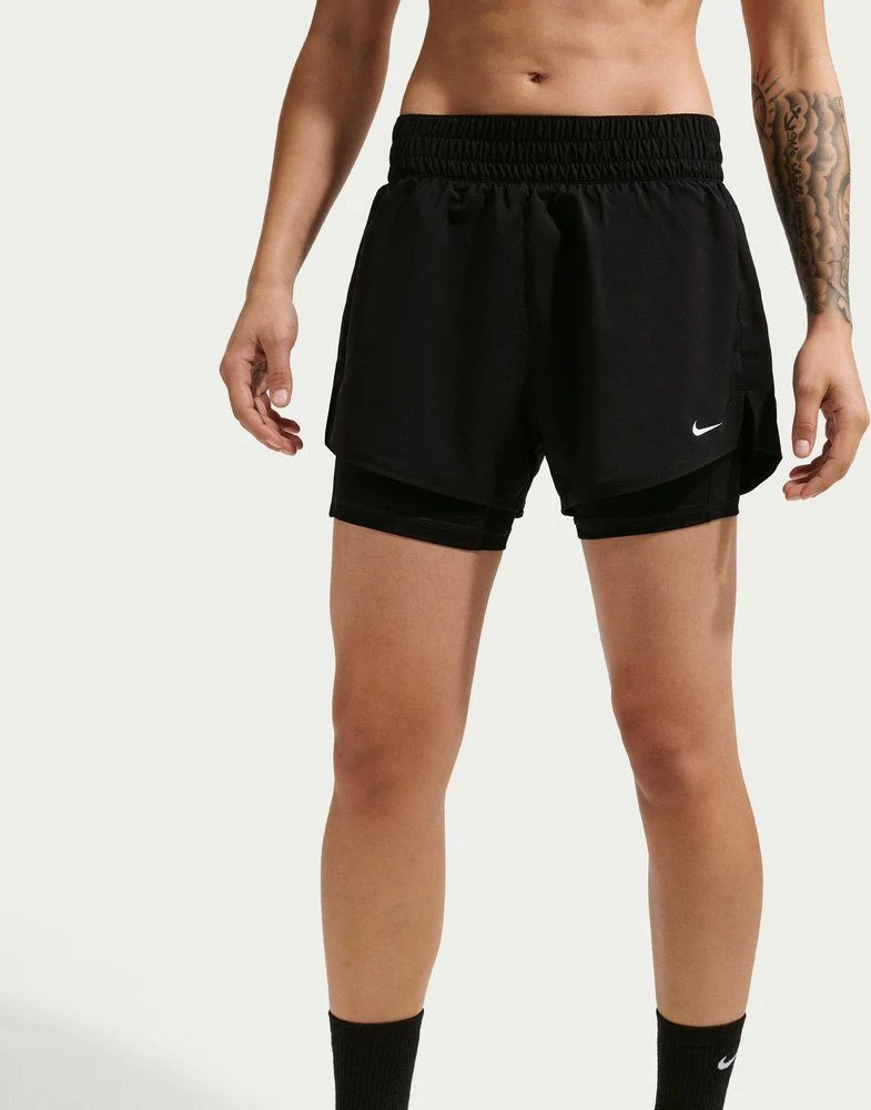 NIKE Damen Shorts W NK ONE DF HR 3IN 2N1 SHORT