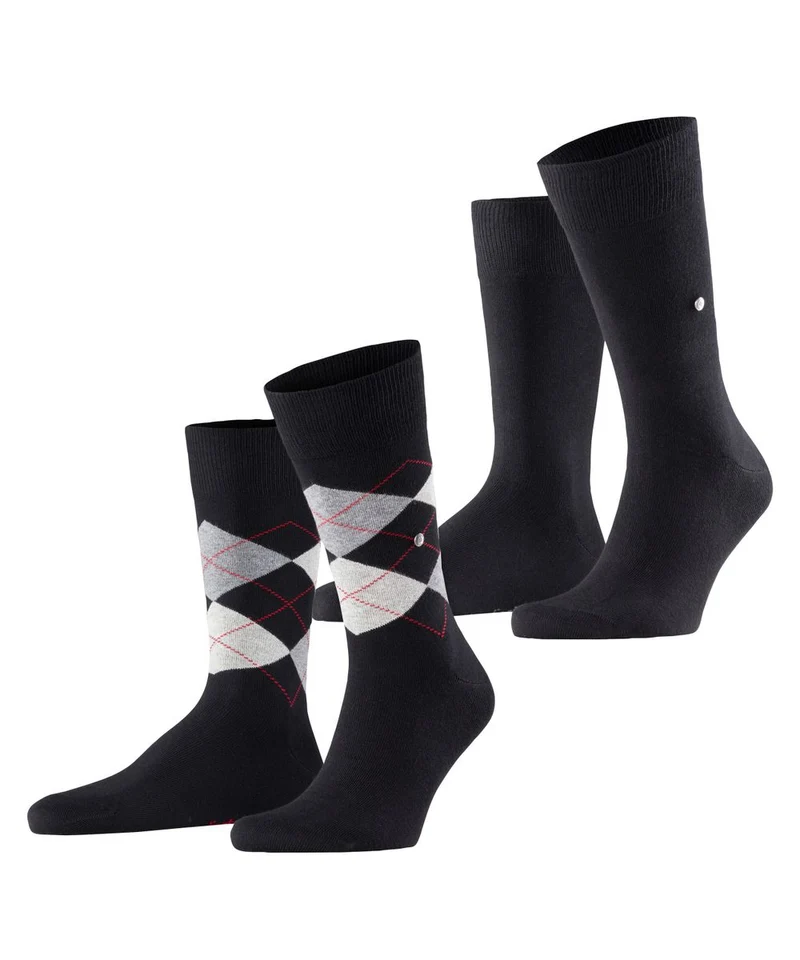 BURLINGTON Everyday 2-Pack Herren Socken