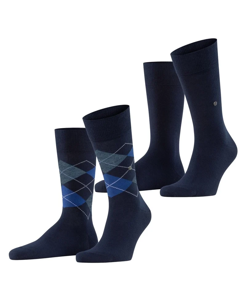 BURLINGTON Everyday 2-Pack Herren Socken