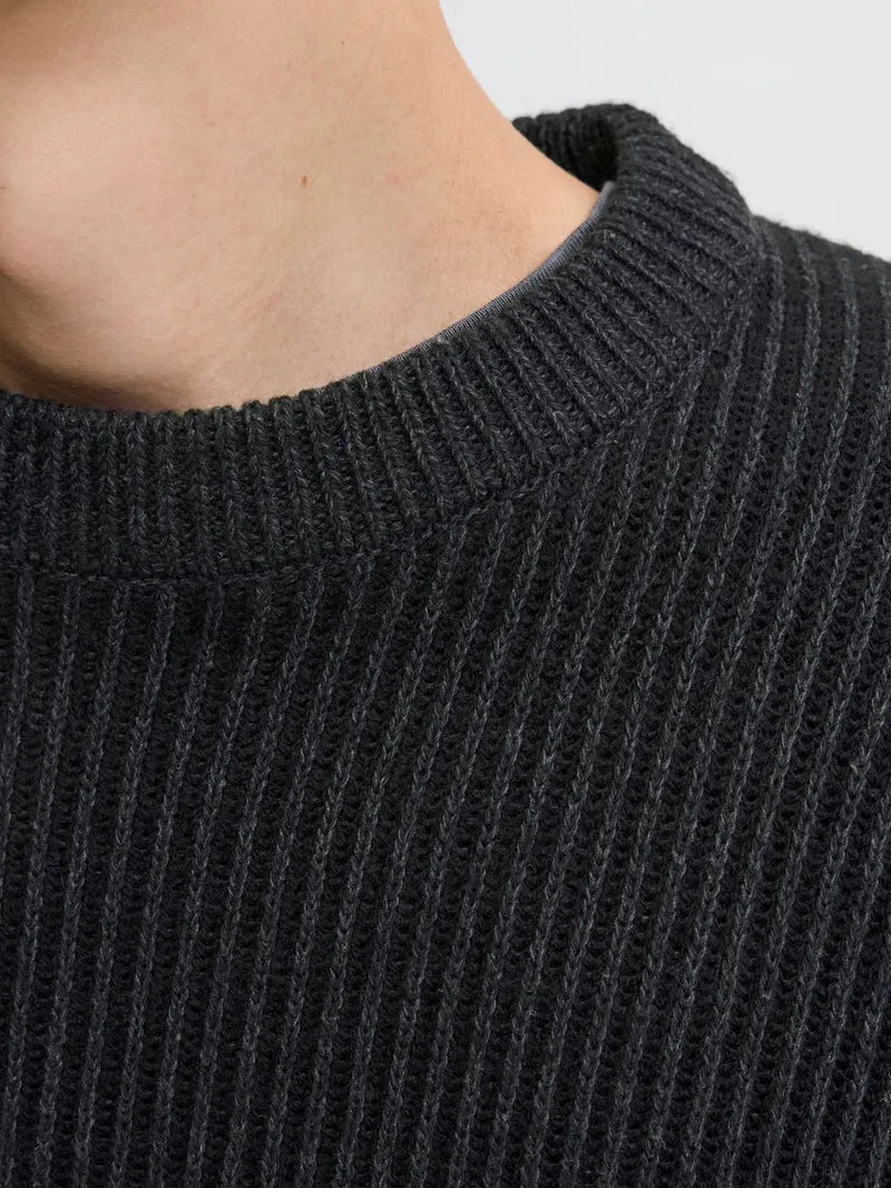 JJEDOVER KNIT CREW NECK SN