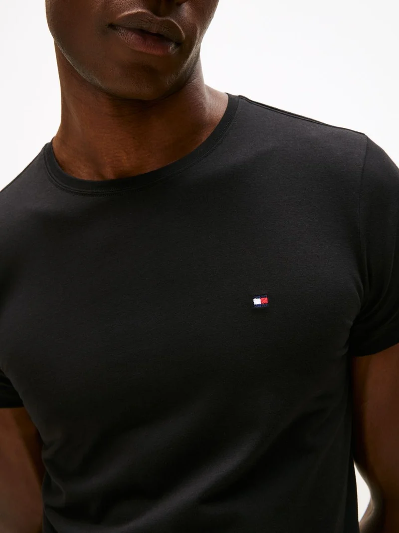 CORE STRETCH SLIM C-NECK TEE