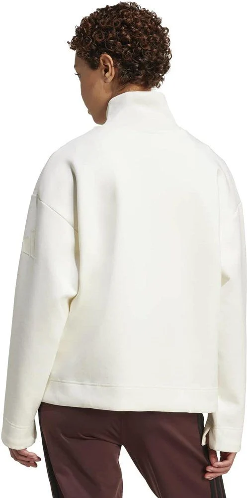 ADIDAS Damen Sweatshirt Soft Lux Quarter-Zip