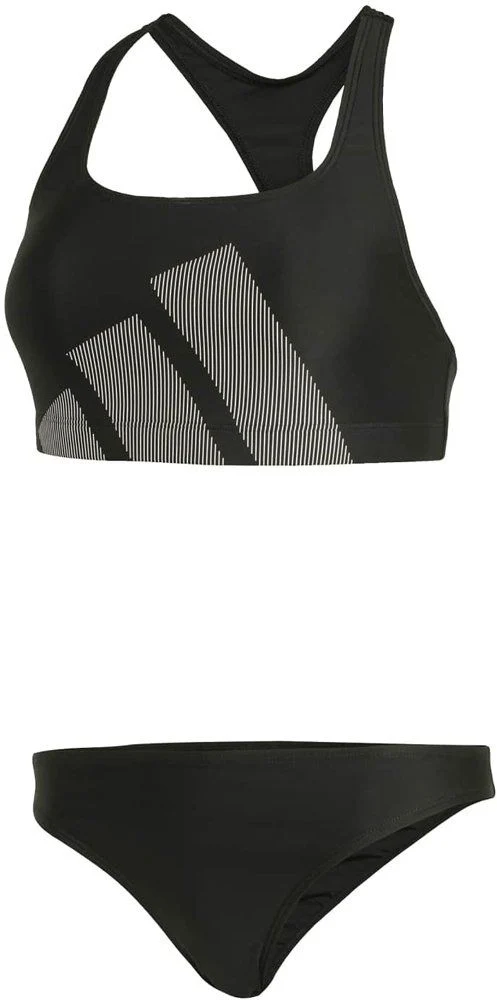 ADIDAS Damen Bikini Big Bars -Set mit C-förmigem Rücken