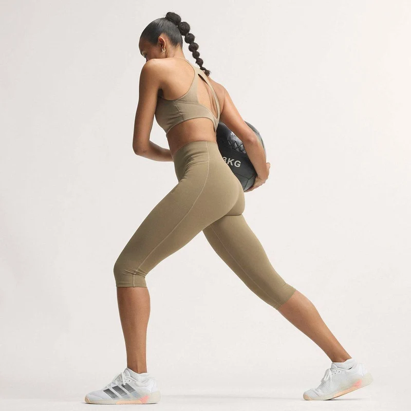 ADIDAS Damen Tight Optime Workout Contour Capri