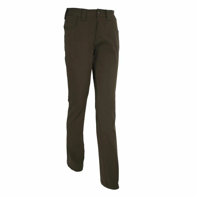 HUBERTUS Damen Jagdhose Stretch ANNA dunkel-oliv Outdoor-Hose