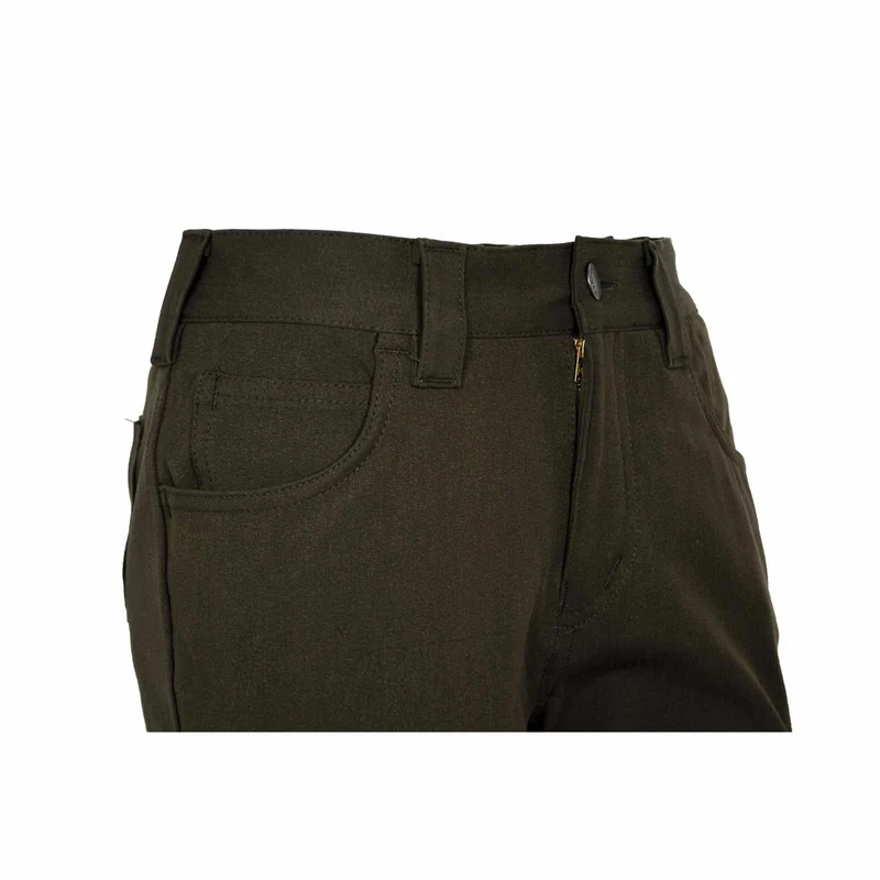 HUBERTUS Damen Jagdhose Stretch ANNA dunkel-oliv Outdoor-Hose