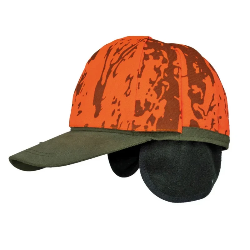 SKOGEN® Jagd-Wendecap FOREST oliv/orange-camo Miporex Membrane