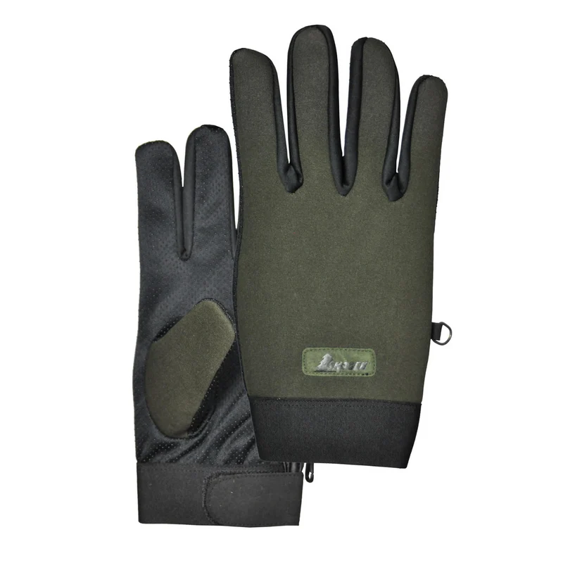 SKOGEN® Jagd Soft Shell Handschuh oliv
