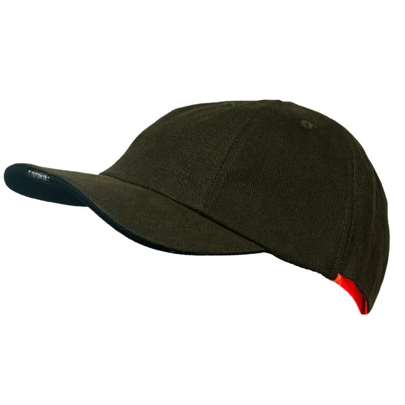 SKOGEN® Wendecap CANVAS mit LED oliv-orange Signalcap