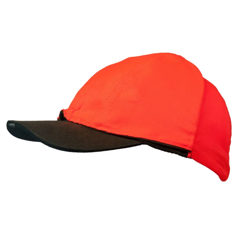 SKOGEN® Wendecap CANVAS mit LED oliv-orange Signalcap