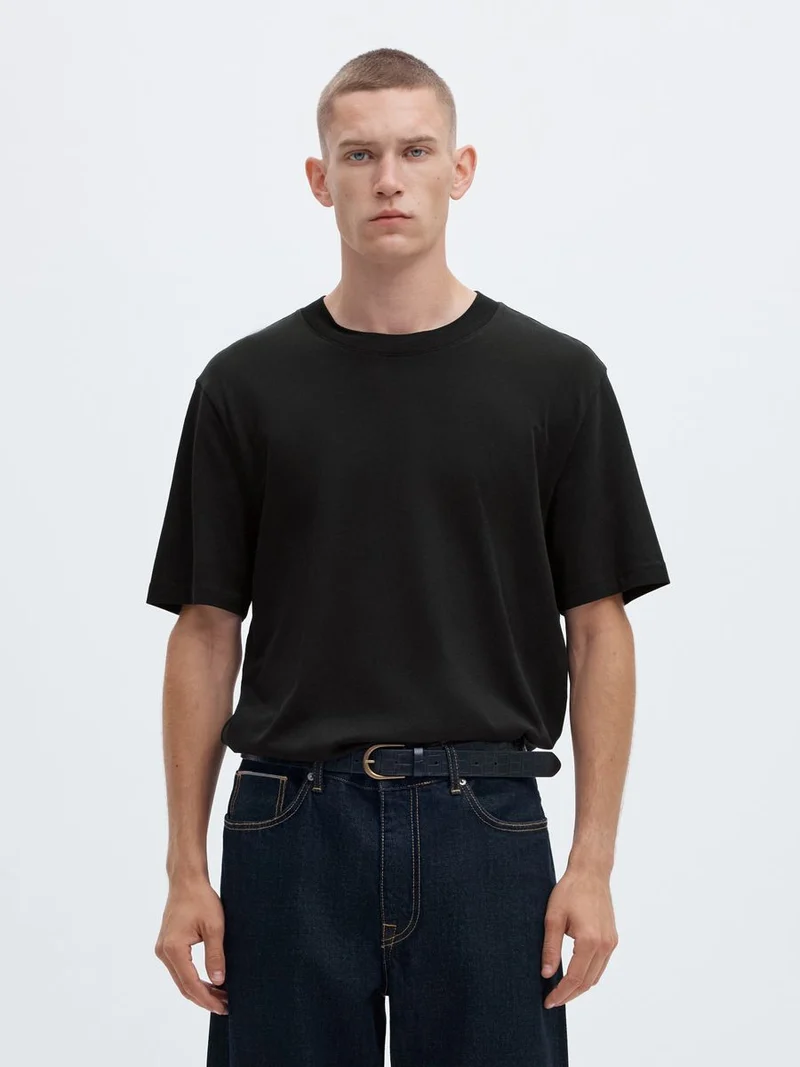SLMCOLMAN SS O-NECK TEE NOOS