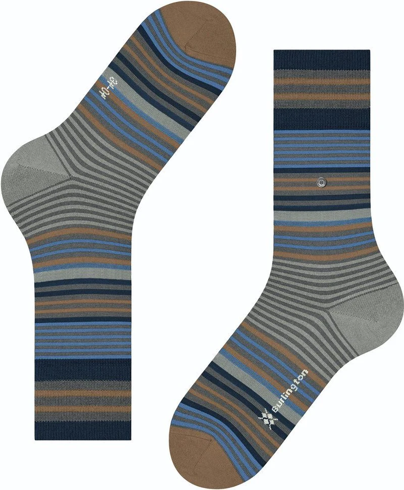 BURLINGTON Stripe Herren Socken