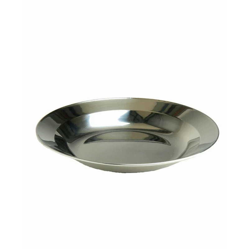 MIL-TEC® Teller stainless steel Ø 22cm Outdoor Geschirr