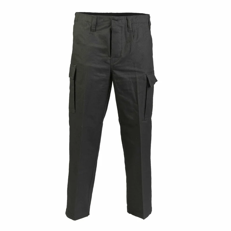 MIL-TEC® BW Moleskinhose schwarz orig. Bundeswehr Hose